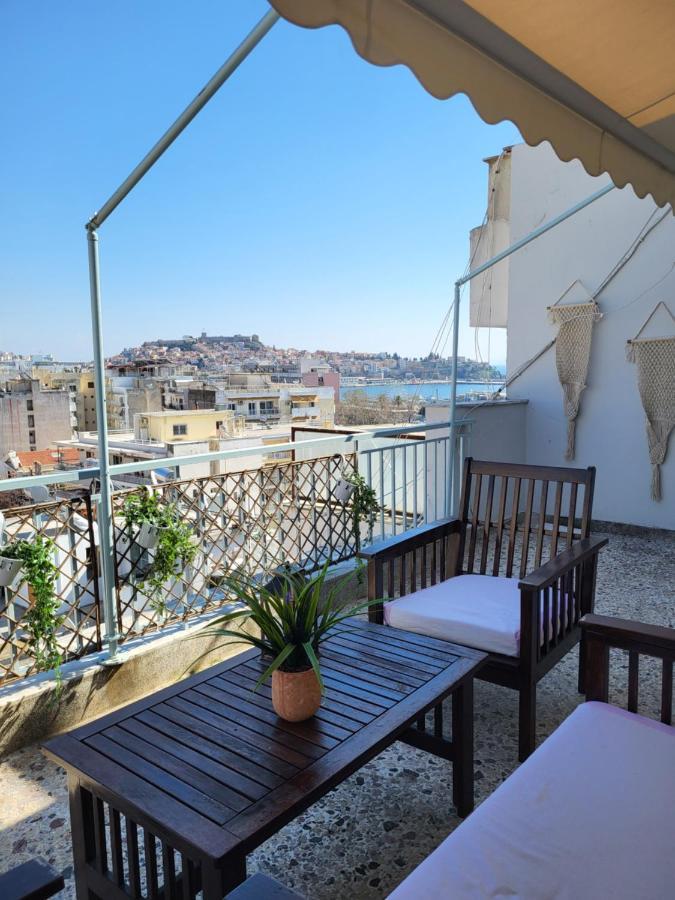 Roof Garden-Studio Apartment Kavala Exterior photo